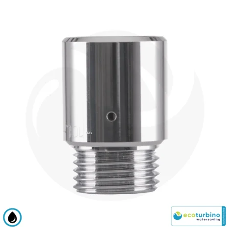 ecoturbino® DELUXE ET10L Wasserspar Dusche Adapter | Wasser sparen und Energie (Strom) sparen | bis zu 40% Kosten reduzieren beim Duschen + Duschkopf entleeren