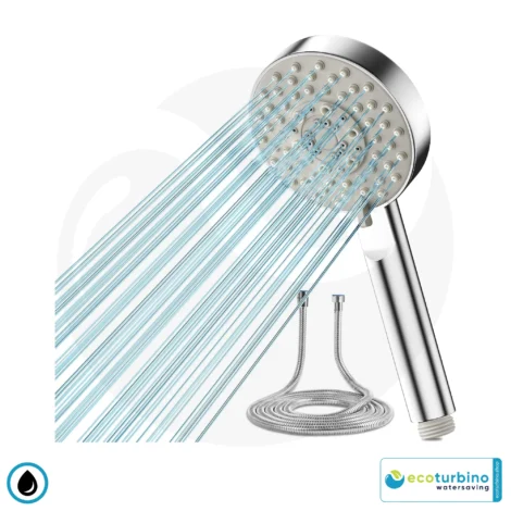 Magichome Duschkopf mit 2 Meter Schlauch | 5 Strahlarten