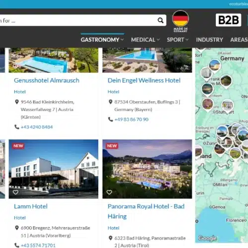 ecoturbino world | Hotel Referenzen
