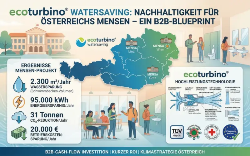Mensen Österreich | Nachhaltigkeit bei Wasser und Energie durch ecoturbino