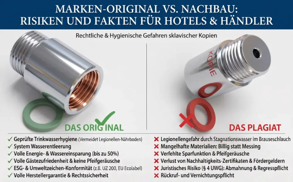 ecoturbino | Vorsicht vor sklavische Nachahmungen bzw. täuschend echten Kopien im Verkauf